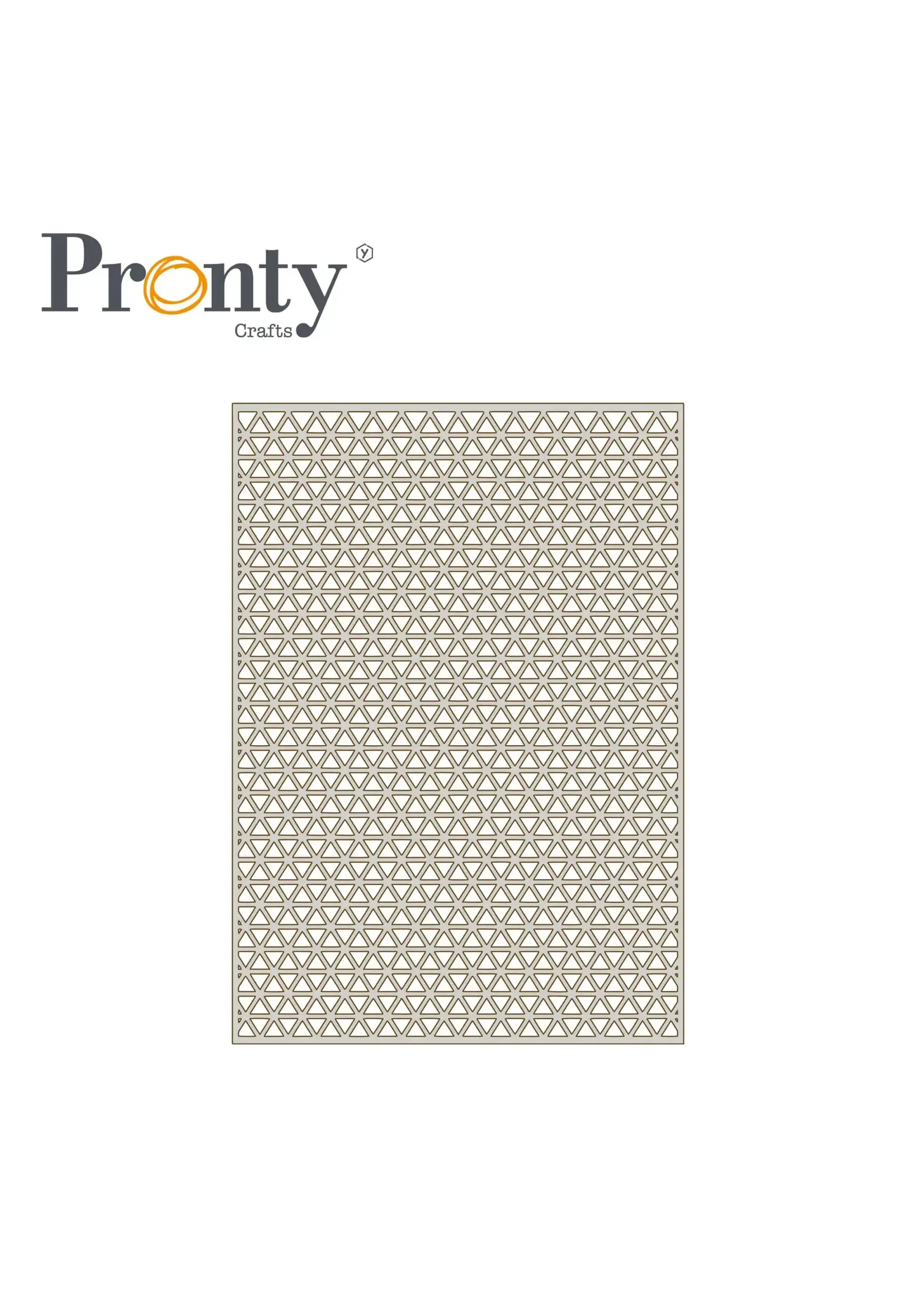 Pronty Crafts Chipboard Triangle A5 492.001.065