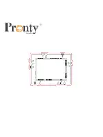 Pronty Crafts Rubber stamp Frame-it 75x56 mm 	497.003.016