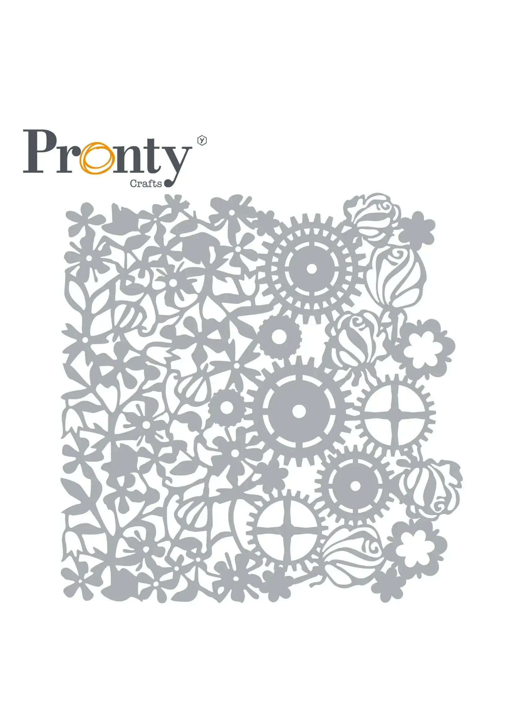 Pronty Crafts Mask stencil Iron Flower 21 x 21cm 	470.806.062
