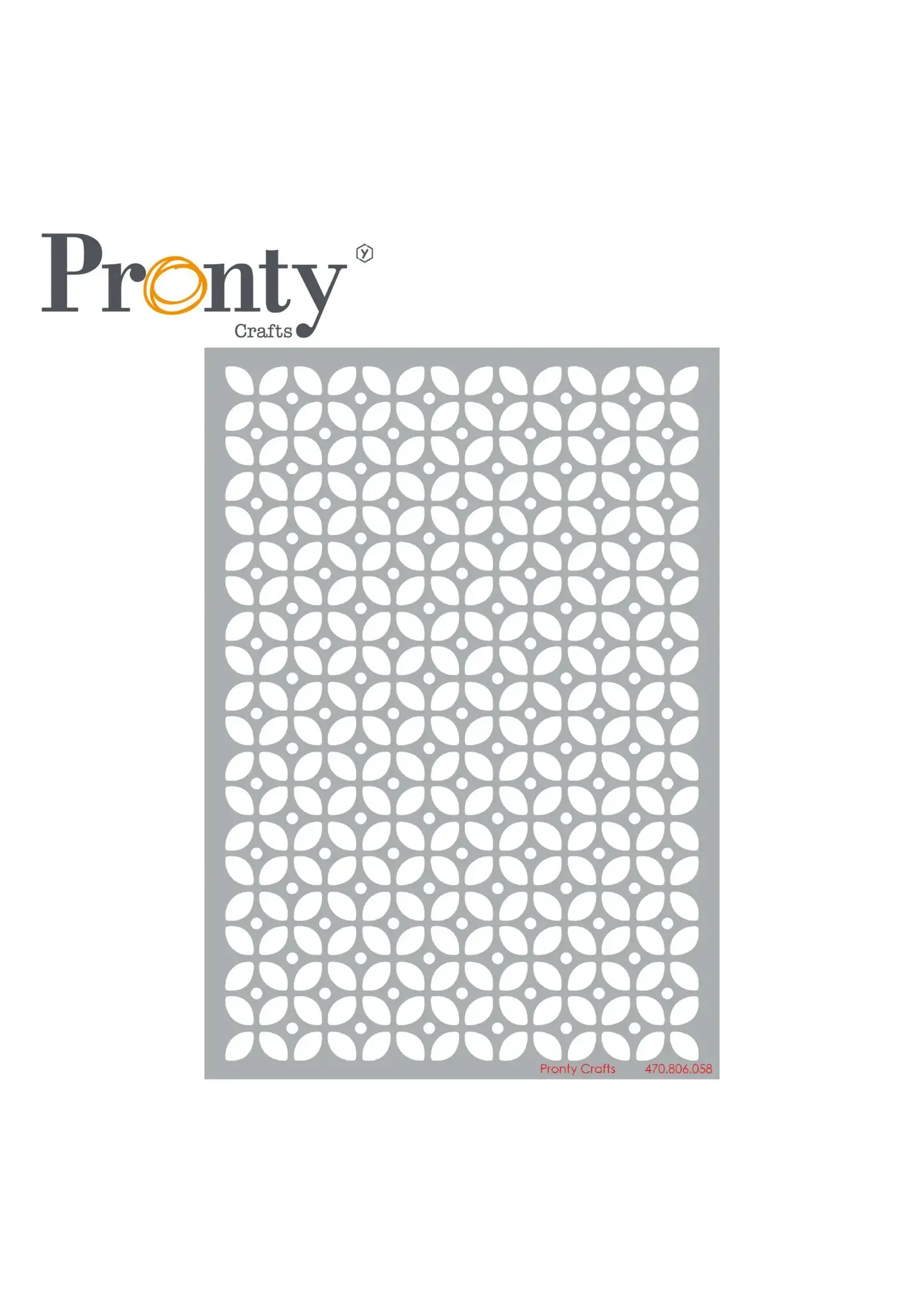 Pronty Crafts Mask stencil Fantasy Retro A5 470.806.058