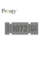 Pronty Crafts Rubber stamp Ticket 497.003.001
