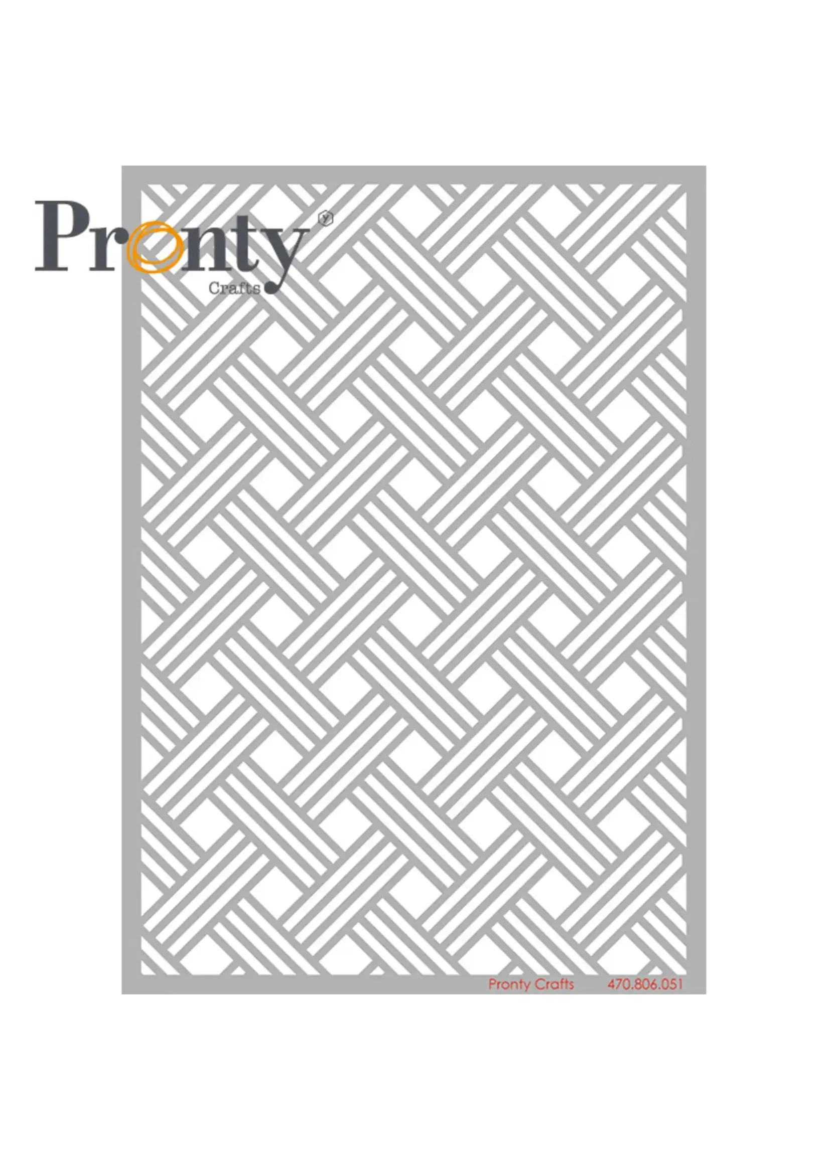 Pronty Crafts Mask stencil Backgrounds stripes A5 	470.806.051