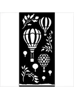 Timeless Thick Stencil 12x25cm Air Balloons (KSTDL119)