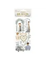 Timeless Rub-On 4x8,5 Inch Wedding (DFLRB162)