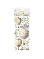 Timeless Rub-On 4x8,5 Inch Air Balloons (DFLRB163)