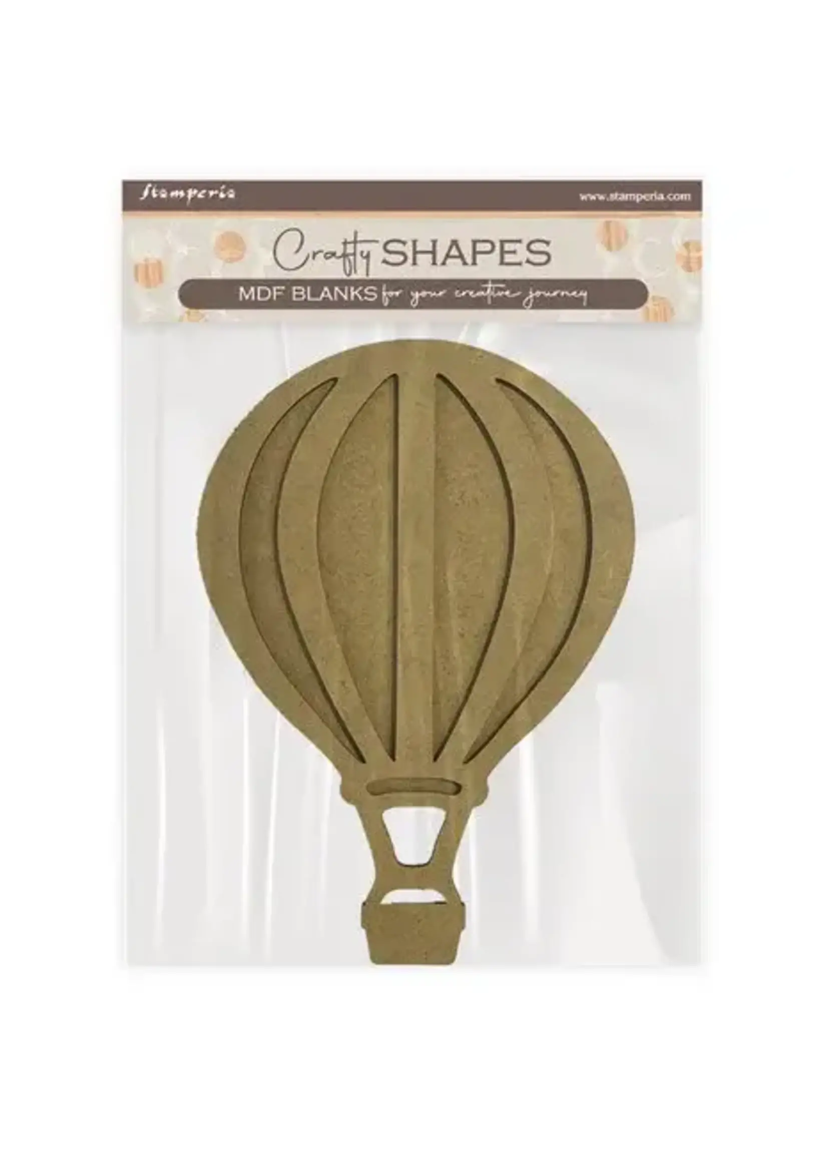 Timeless MDF Crafty Shapes Blanks Air Balloon (KLSM52)