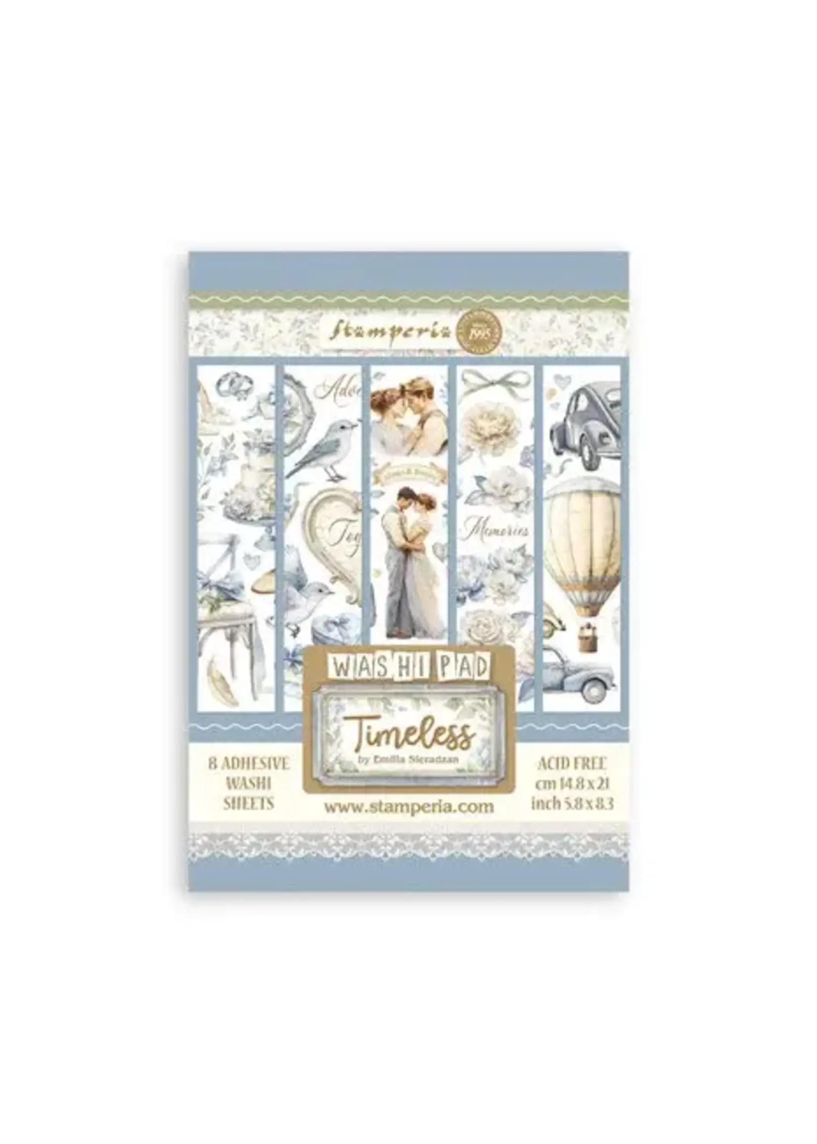 Timeless A5 Washi Pad (8pcs) (SBW20)