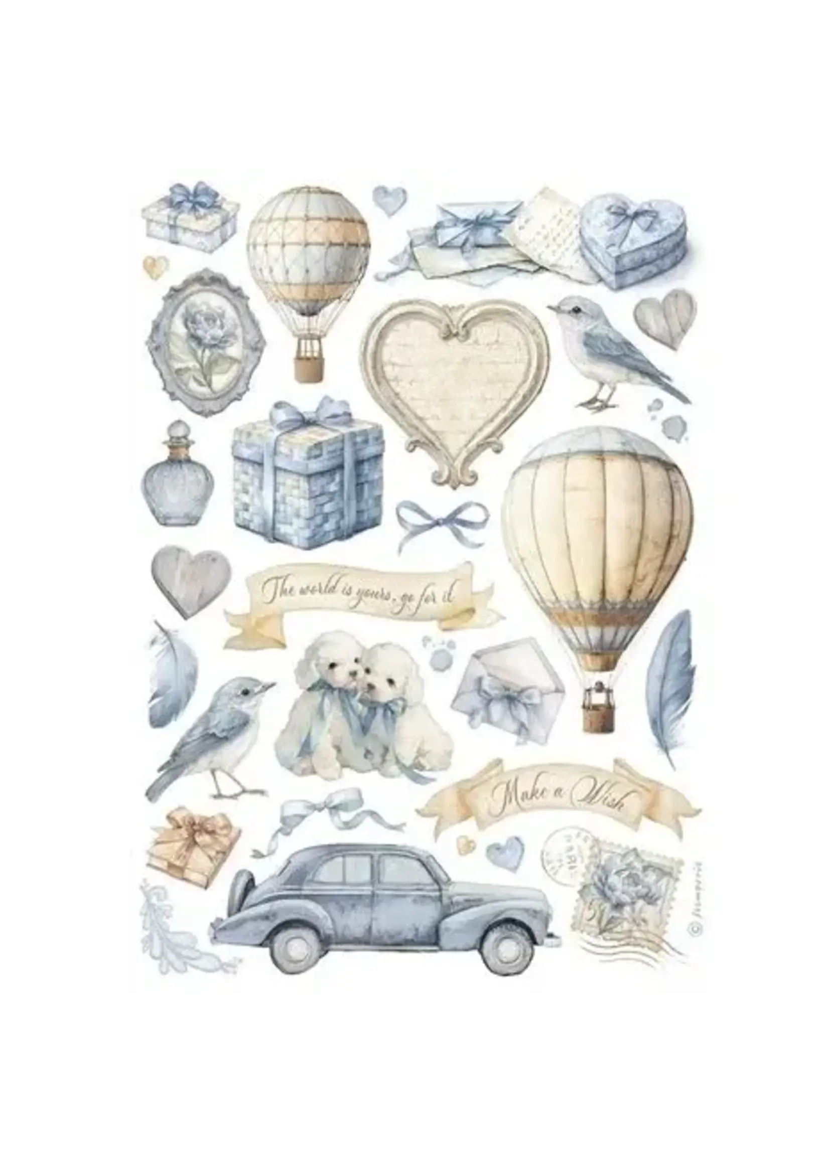 Timeless A4 Rice Paper Selection (6pcs) (DFSA4XWE)