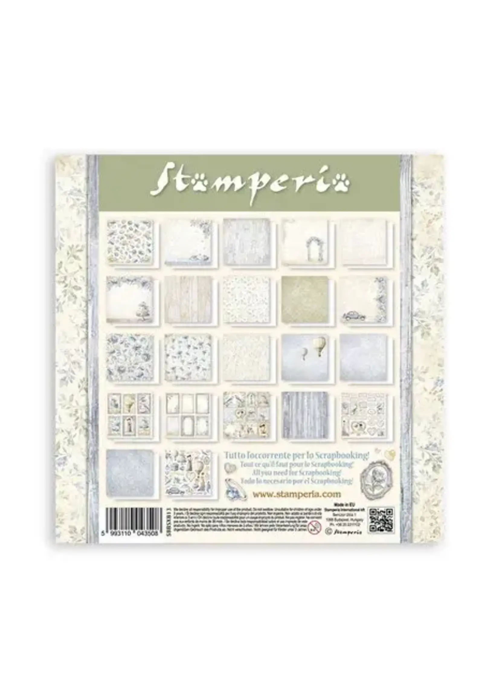 Timeless 8x8 Inch Paper Pack Maxi (Single Face) (SBBSXB13)