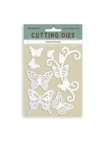 Swirly Butterflies A6 Cutting Dies (SFT07)