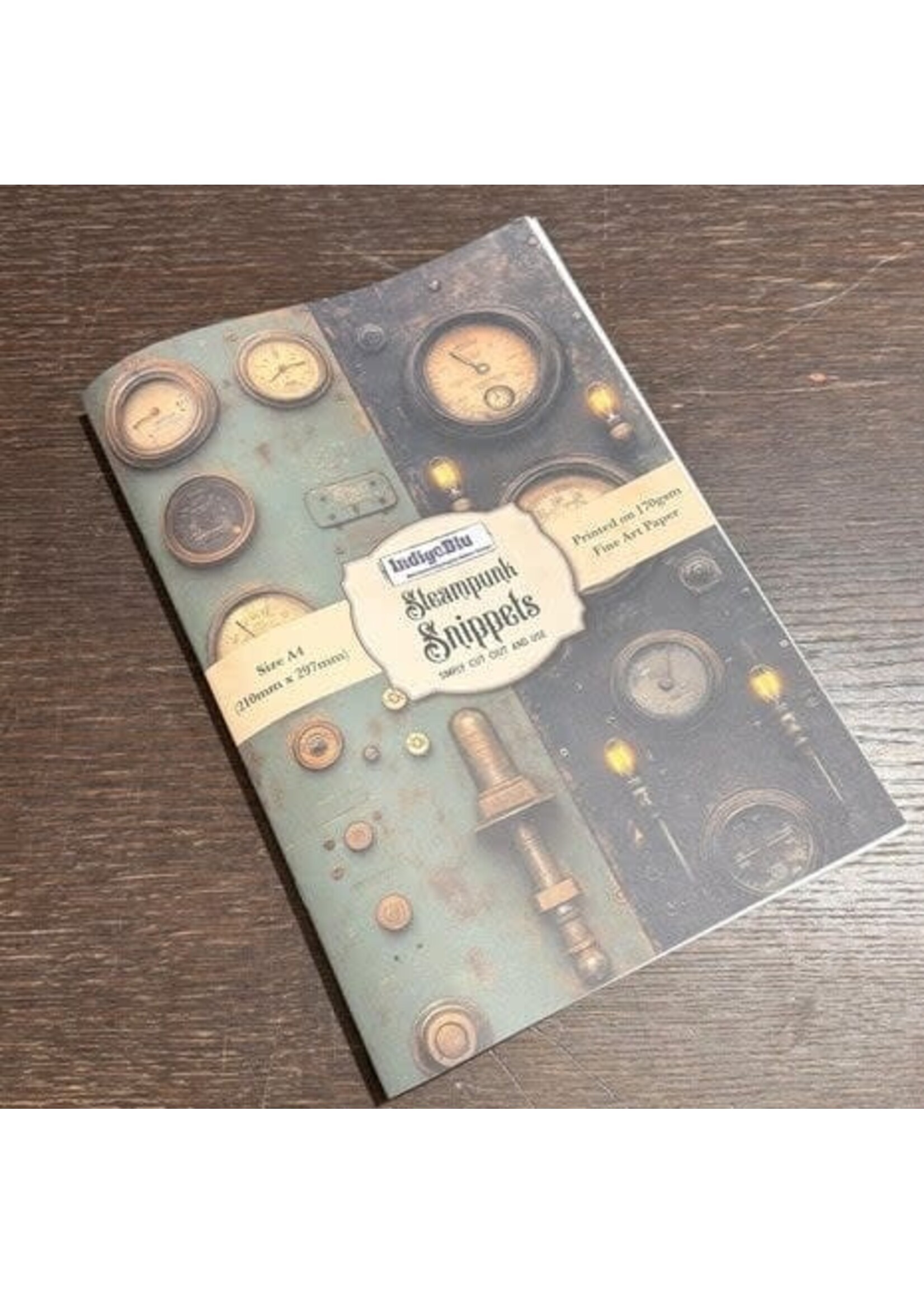 Steampunk Snippets A4 Paper Book (IND1411)