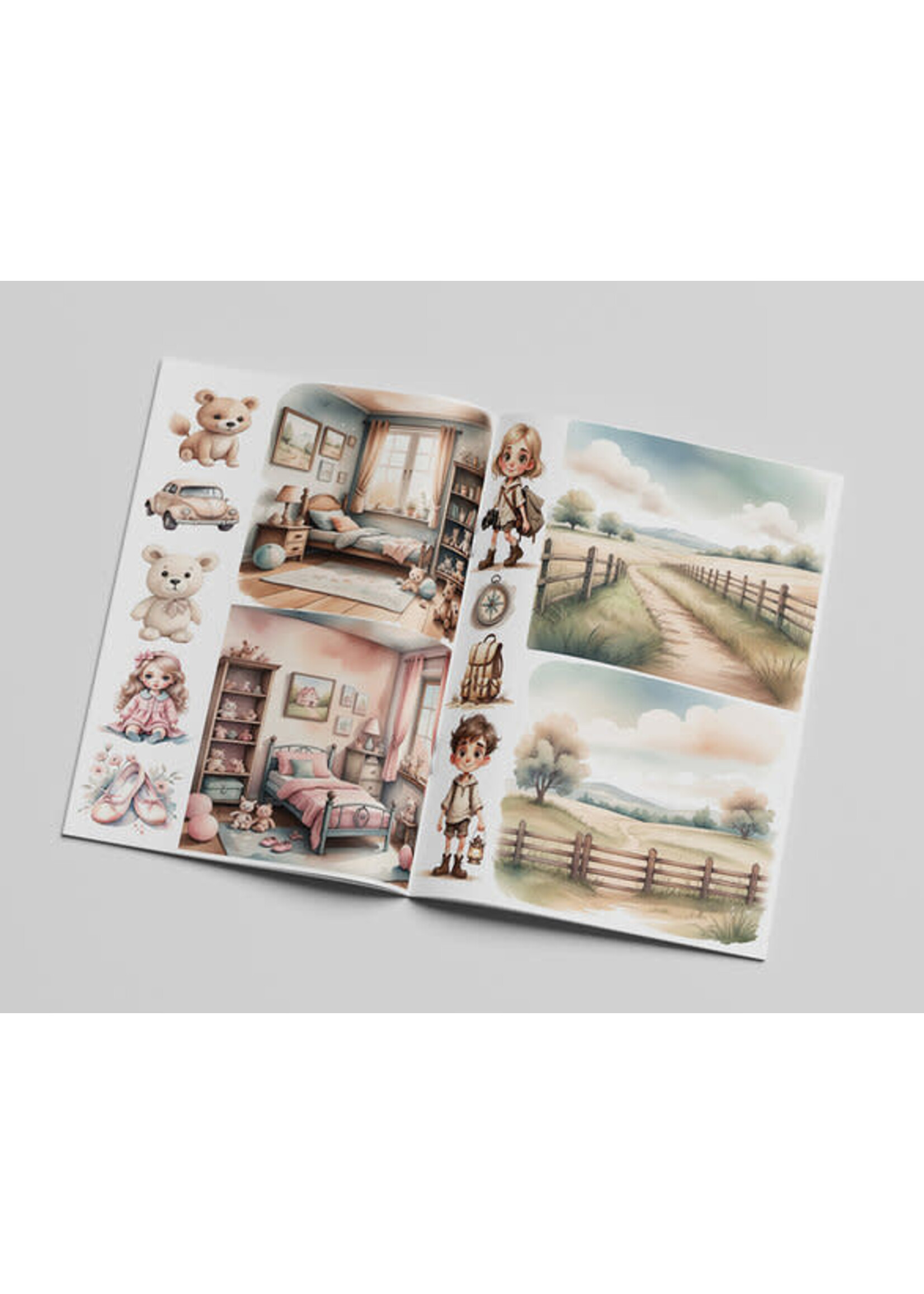 Happy Little Ones Book Creative CutOuts (CCOBOEK-001)