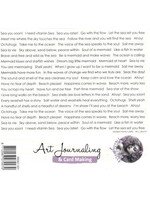 Art Journaling Stickervel 15x21 cm