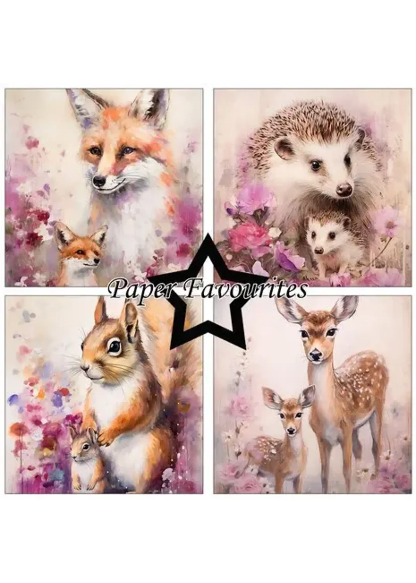 Wildlife 6x6 Inch Paper Pad (PF539)