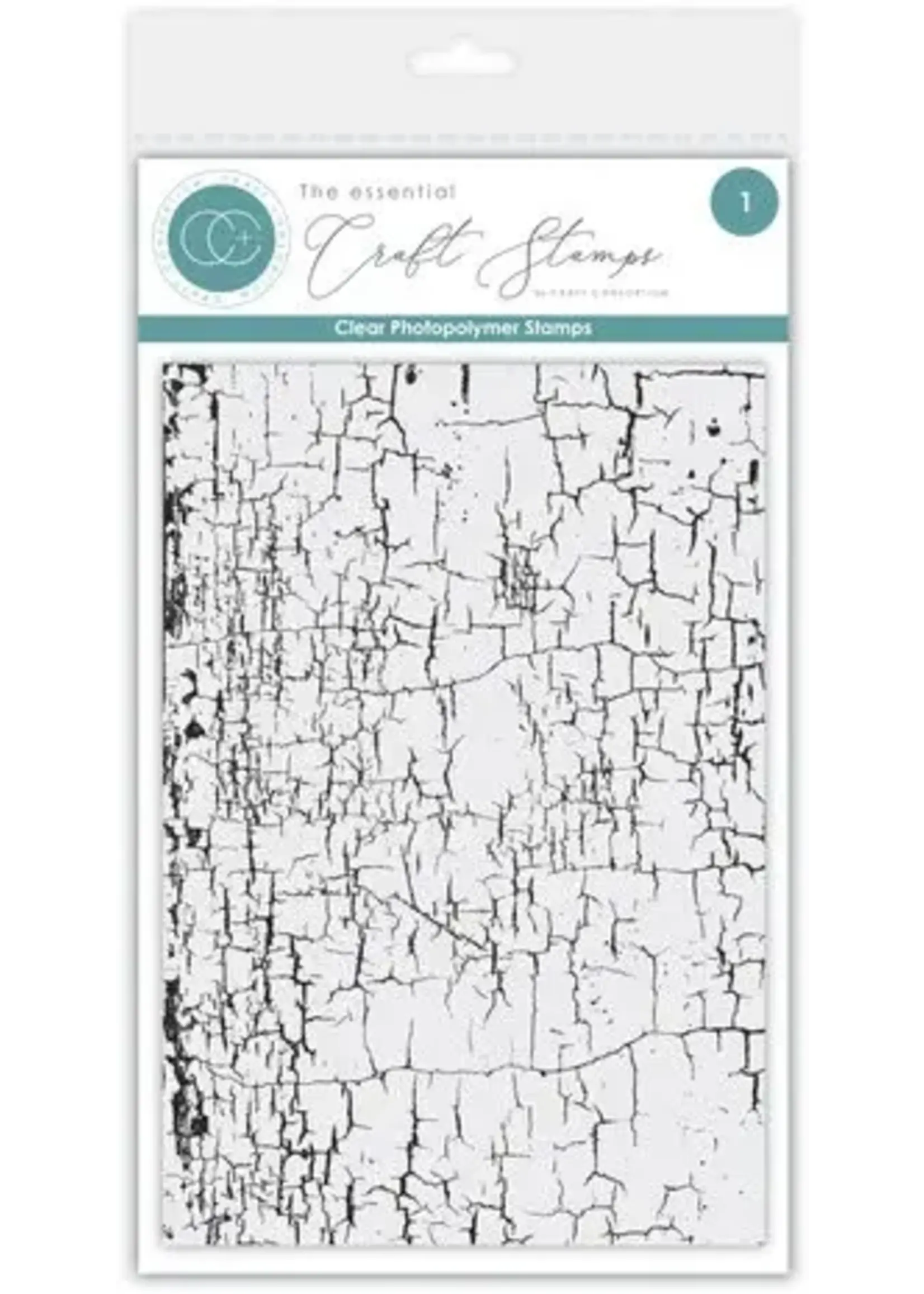 Journalling & Mixed Media Phase 2 Clear Photopolymer Stamps Cracked Surface (CCESTMP009)