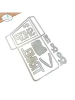 2255 - Slanting Library Pocket with Bag