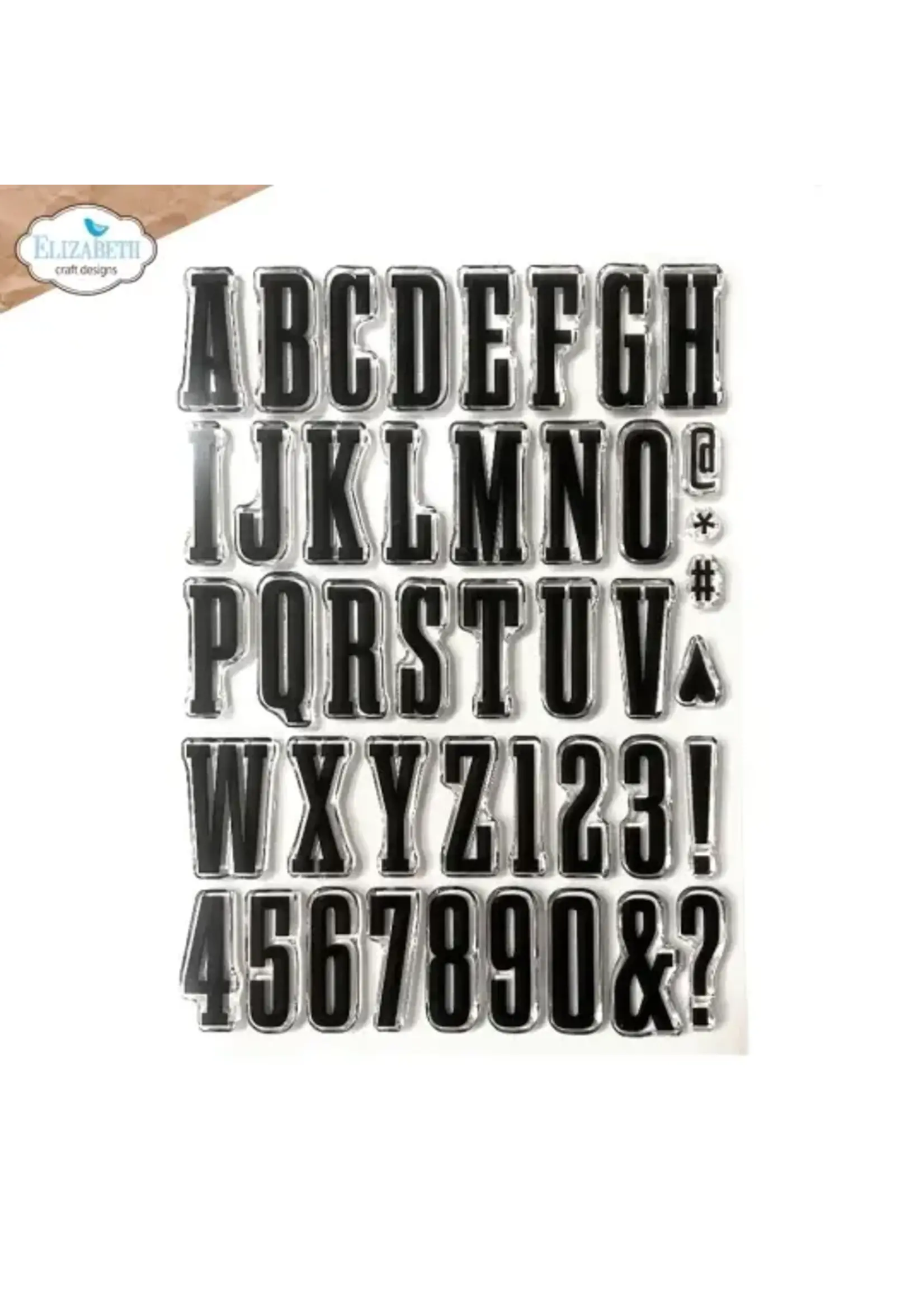 CS410 - Bold Alphabet