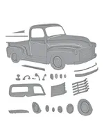 Classic Road Legends geëtste matrijzen tijdloze vrachtwagen (S4-1446)