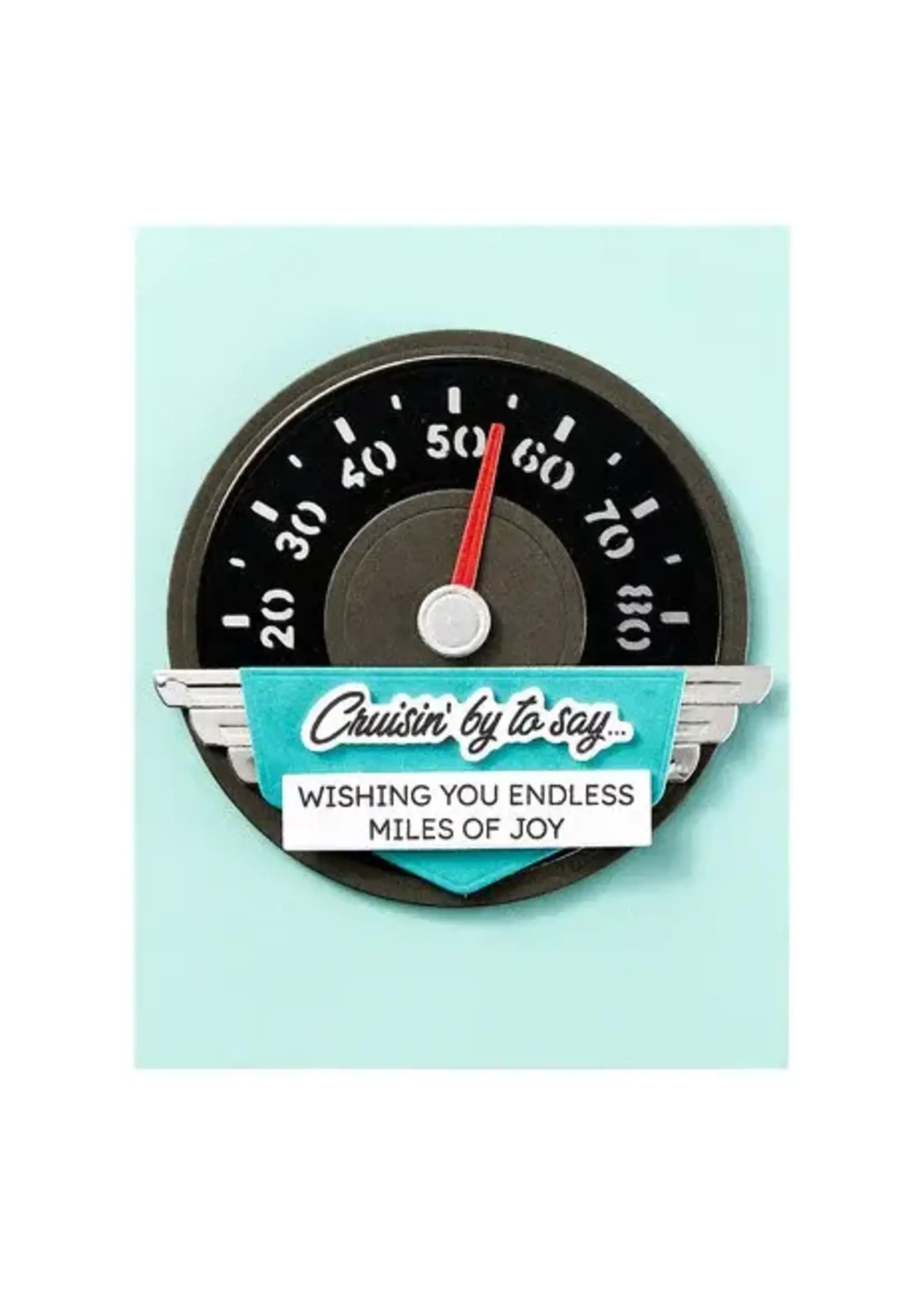 Classic Road Legends geëtste matrijzen snelheidsmeter (S5-689)