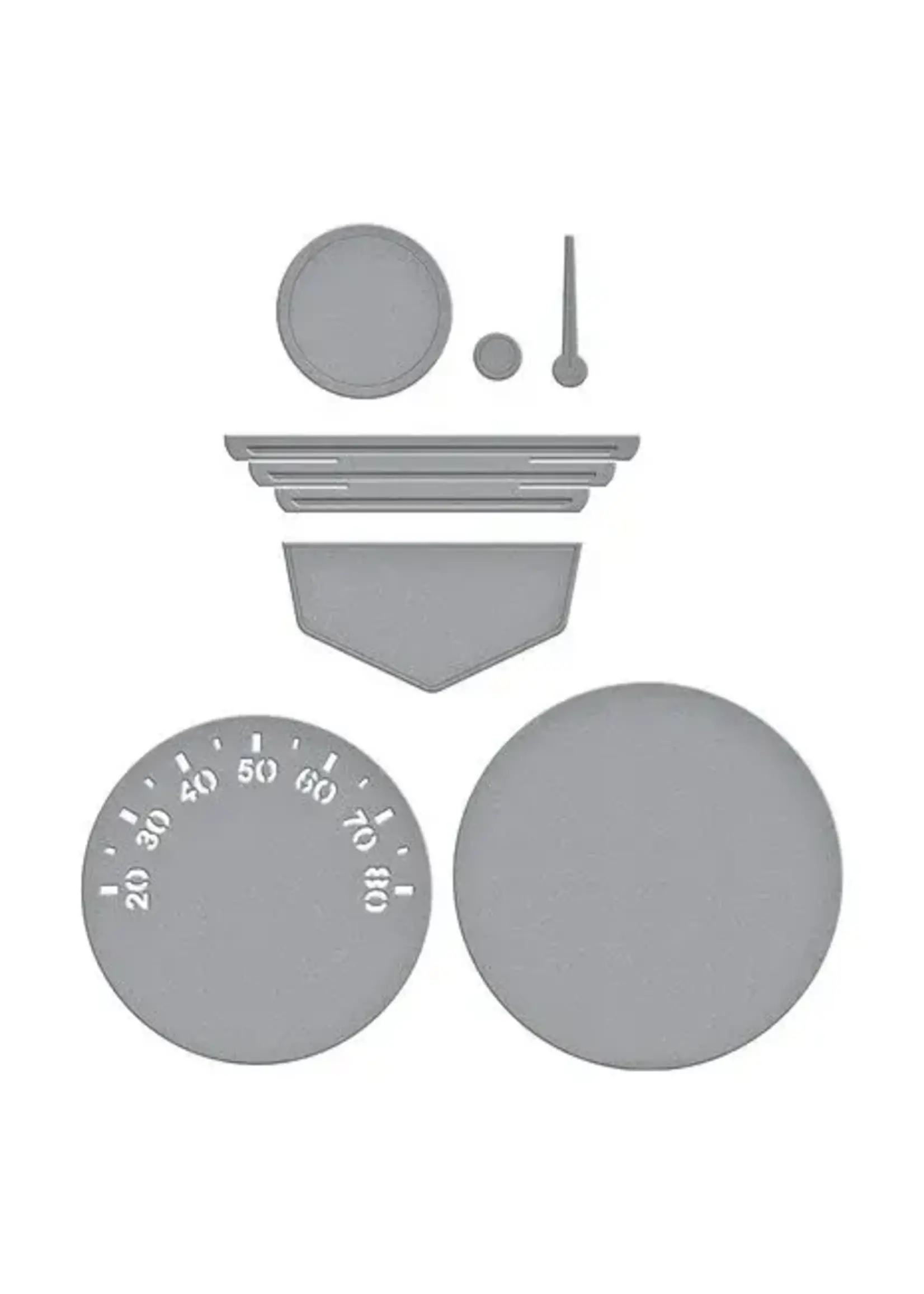 Classic Road Legends geëtste matrijzen snelheidsmeter (S5-689)