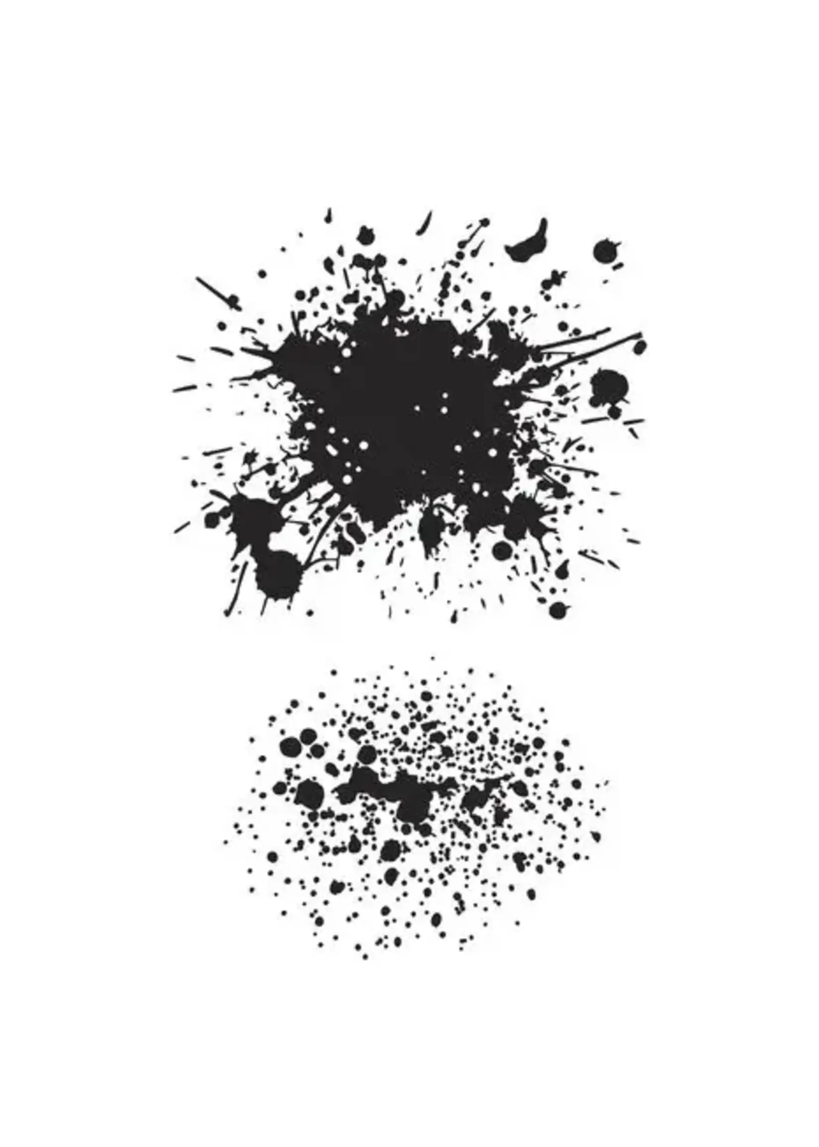 Wilde bloemen BetterPress plaat spatten (BP-288)