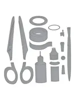 Crafty Babe met eenvoudige verhalen geëtste sterft Crafty Tools (S4-1467)