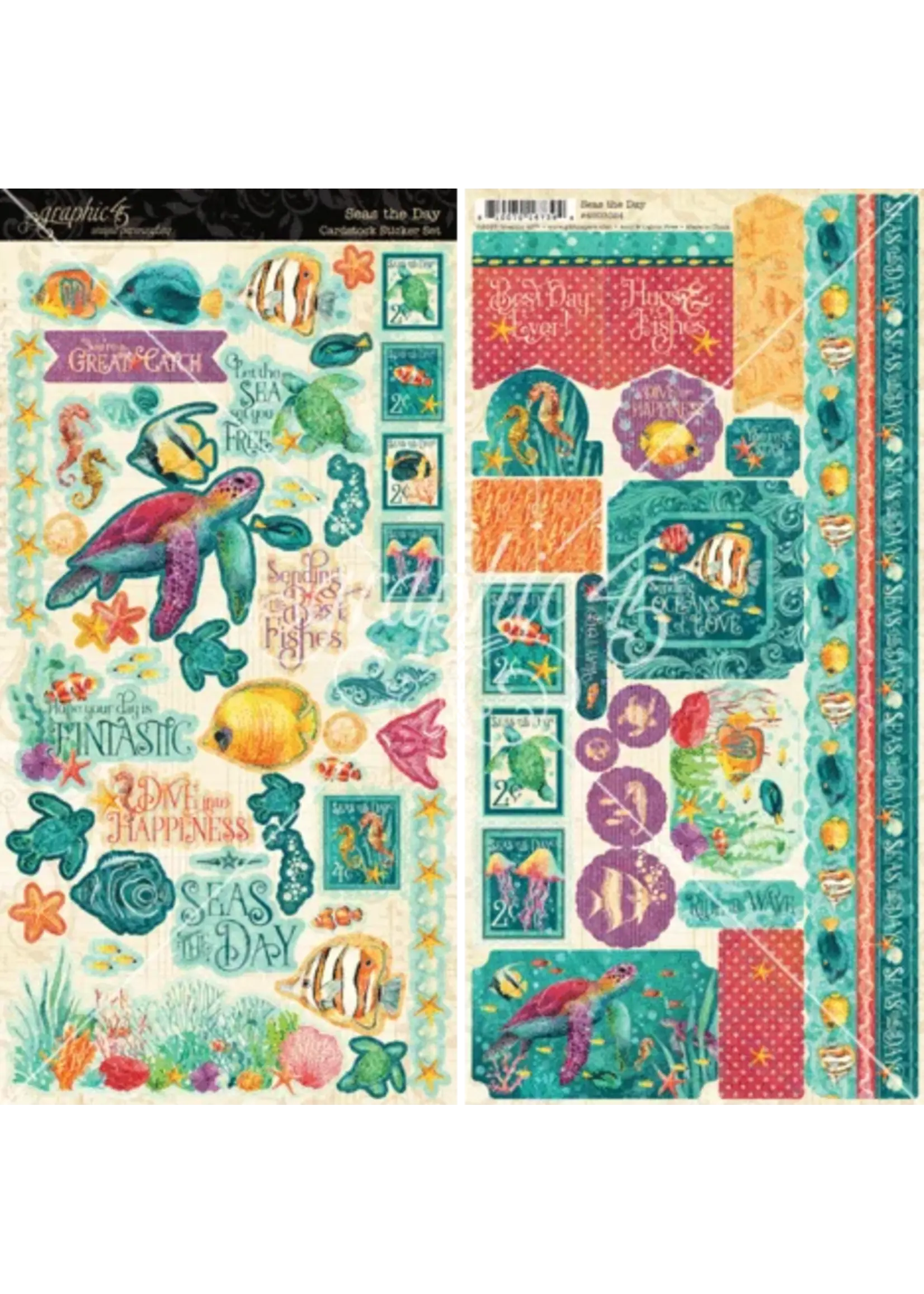 Zeeën de Dag Sticker Set (4503024)