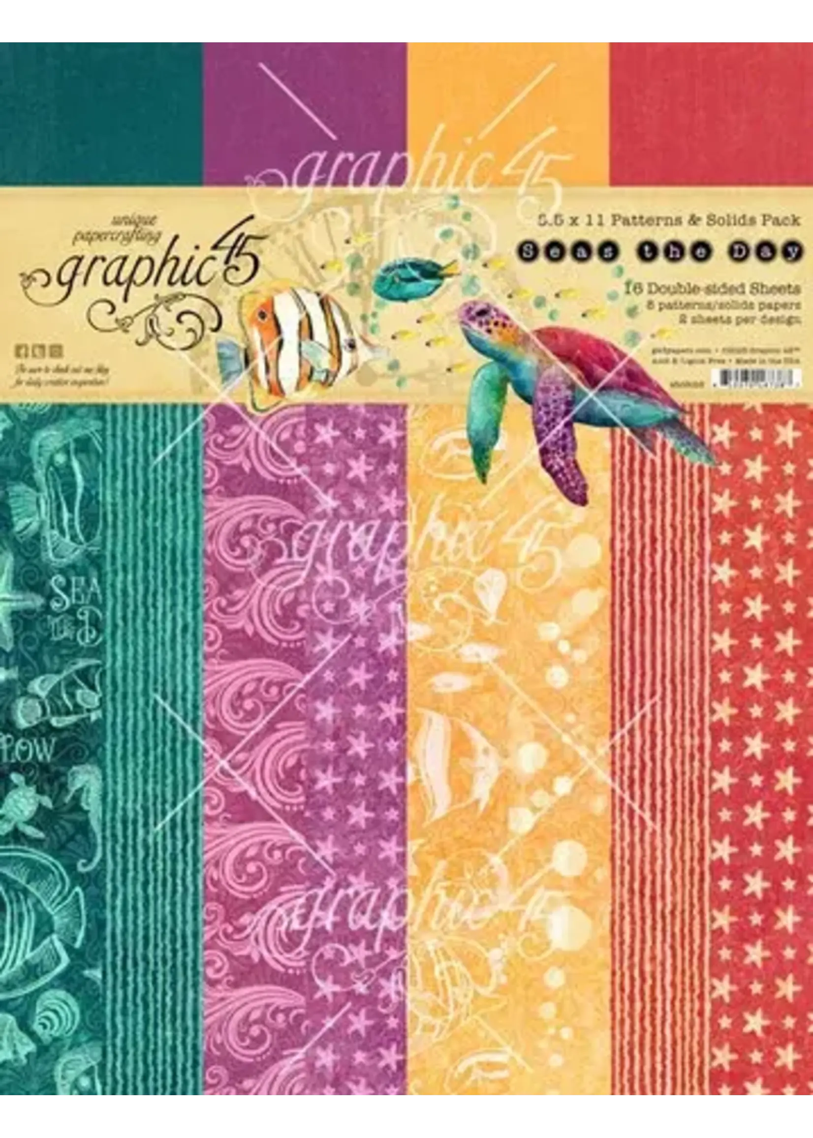 Seas the Day 8,5x11 inch Patronen & Vaste Stoffen Pack (4503023)
