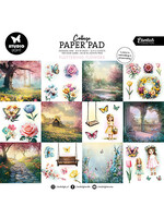 SL-ES-CPP375 - Collage Paper Pad Fluttering Flowers Essentials nr.375