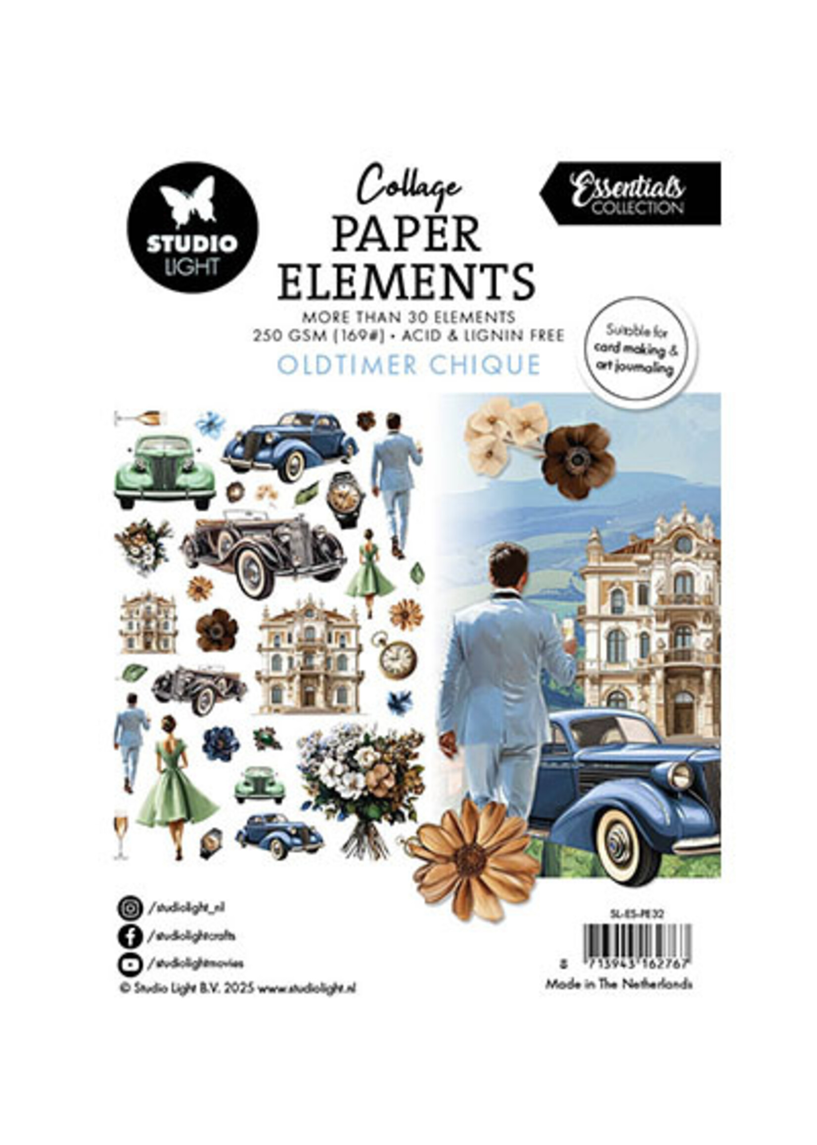 SL-ES-PE32 - Paper Elements Oldtimer Chique Essentials nr.32