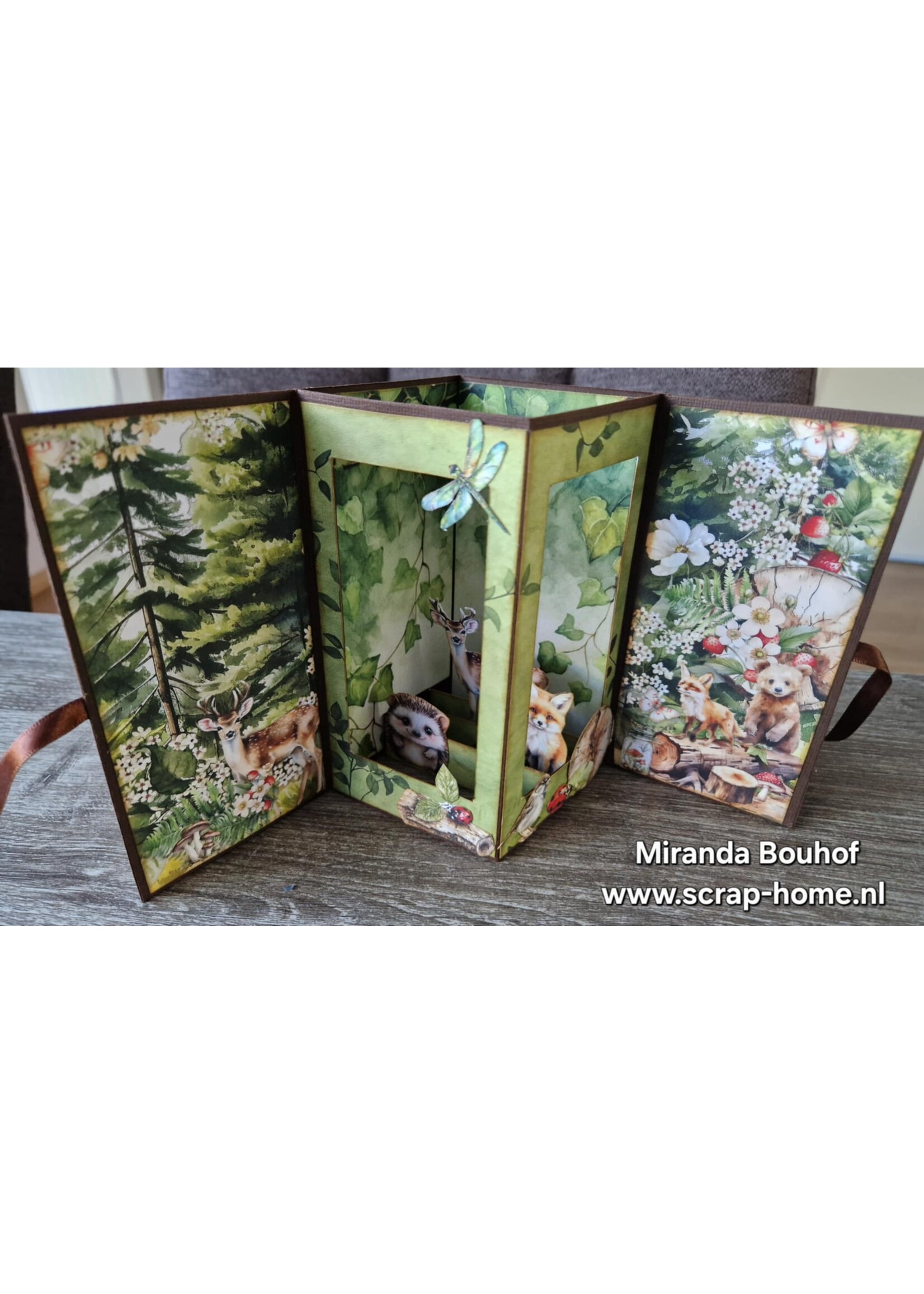 Wildwood kaart ochtend workshop met Miranda 10 juli