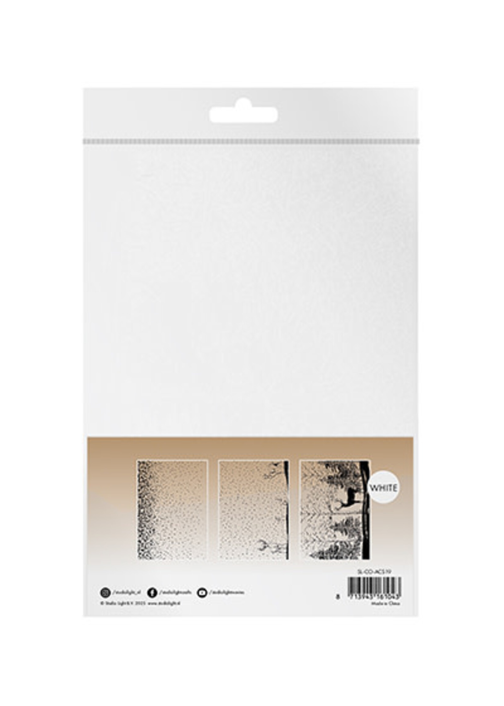 SL-ES-ACS19 - Acetate Sheets Winter wonderland Essentials nr.19