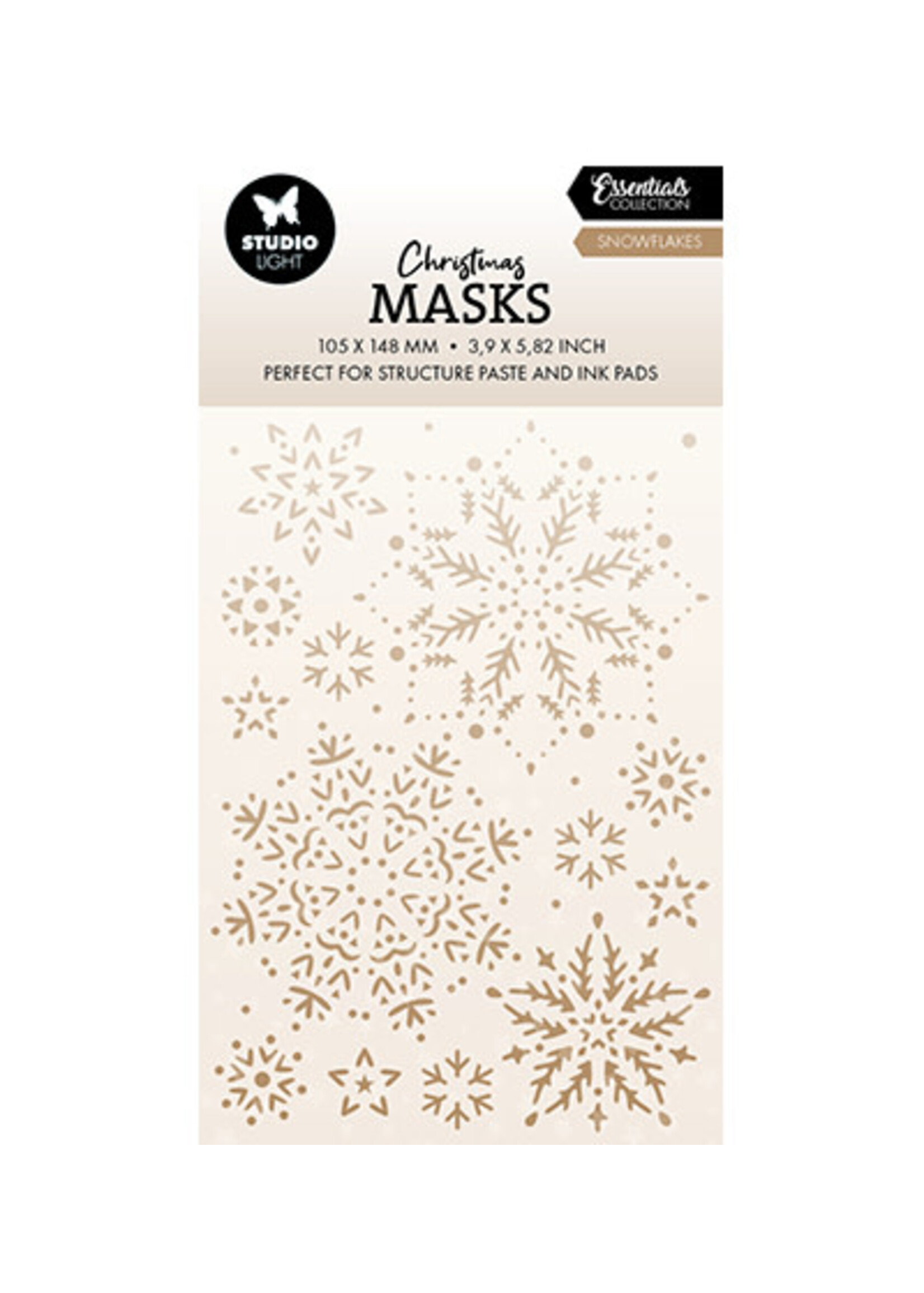 SL-ES-MASK353 - Snow background Essentials nr.353