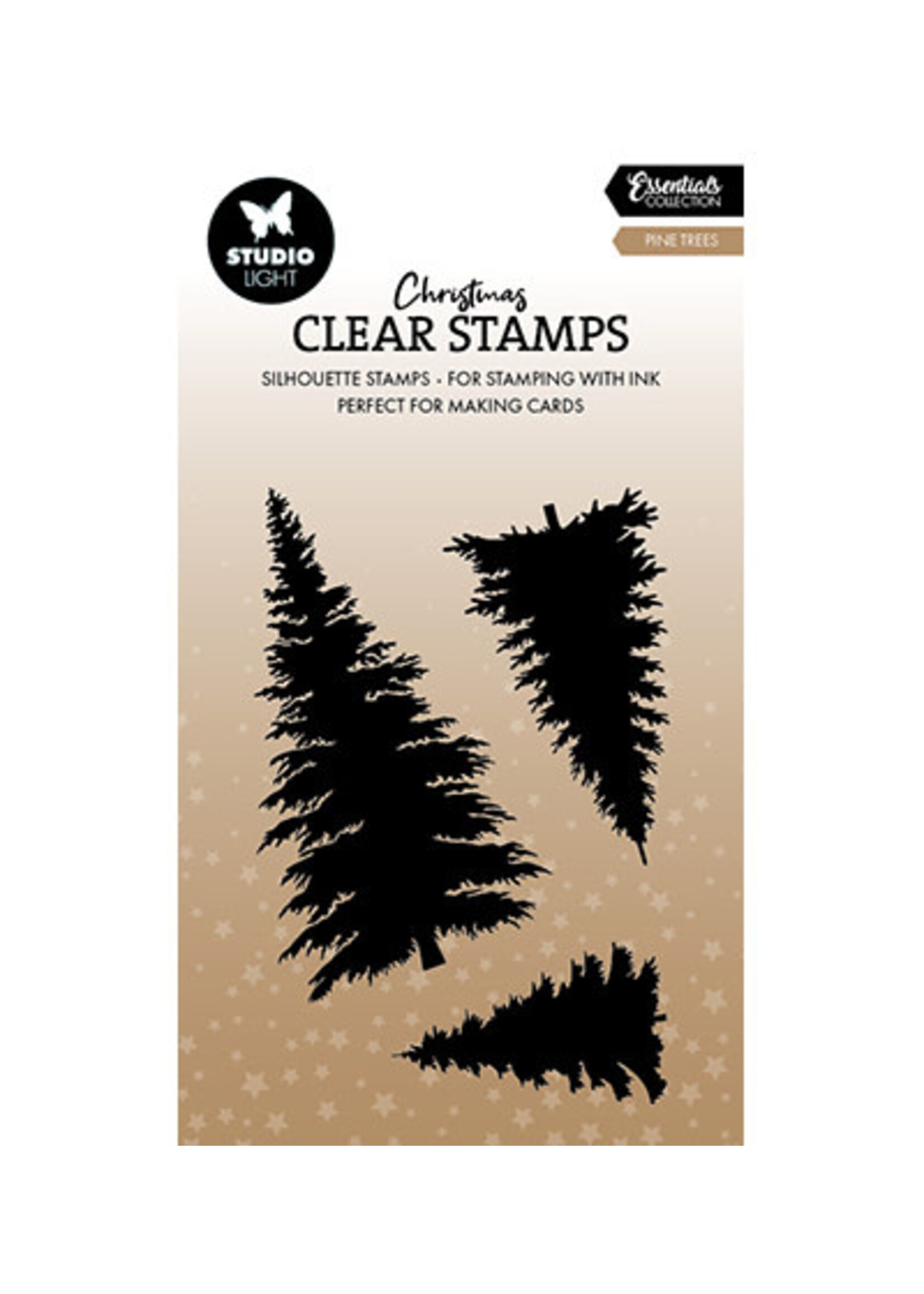 SL-ES-STAMP853 - Pine trees Essentials nr.853