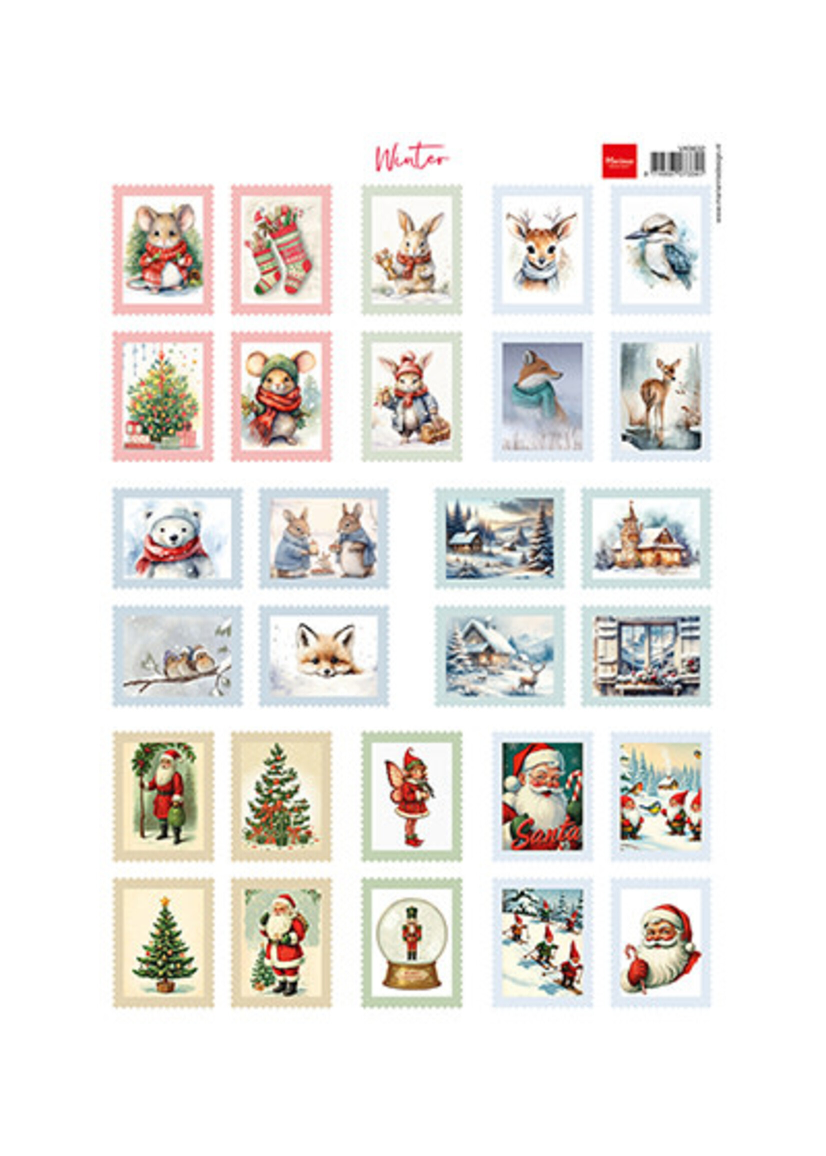 VK9632 - Stamps - Winter