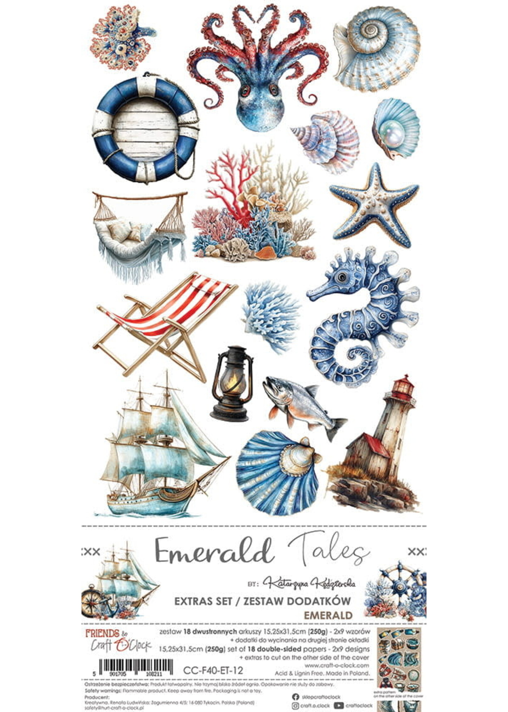 EMERALD TALES - EXTRA'S set - EMERALD
