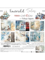 EMERALD TALES - een set papieren 20,3x20,3cm