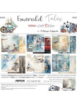 EMERALD TALES - een set papieren 30,5x30,5cm