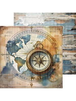 SUMMER ADVENTURES - een set papier 15,25x15,25cm