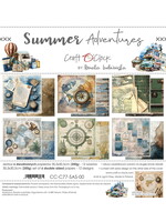 SUMMER ADVENTURES - een set papier 30,5x30,5cm