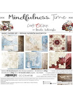MINDFULNESS TIME - een set papier 20,3x20,3cm - BASIC