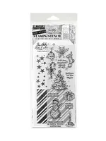Tattered Christmas Tim Holtz Stamps/Stencil (THMM190)