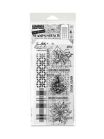 Blueprint Christmas #2 Tim Holtz Stamps/Stencil (THMM192)