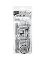 Mixed Media #57 Tim Holtz Stamps/Stencil (THMM157)