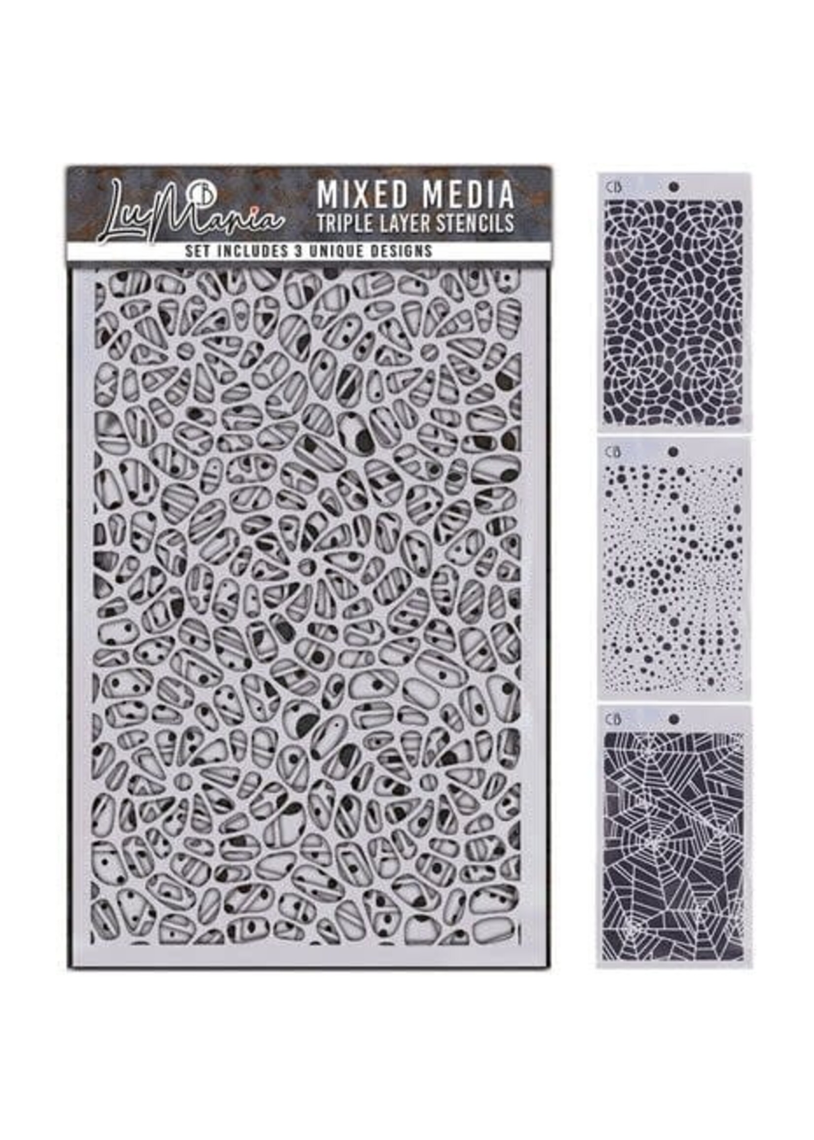 Stencil Mix Triple Layer Set #004 (MD004)