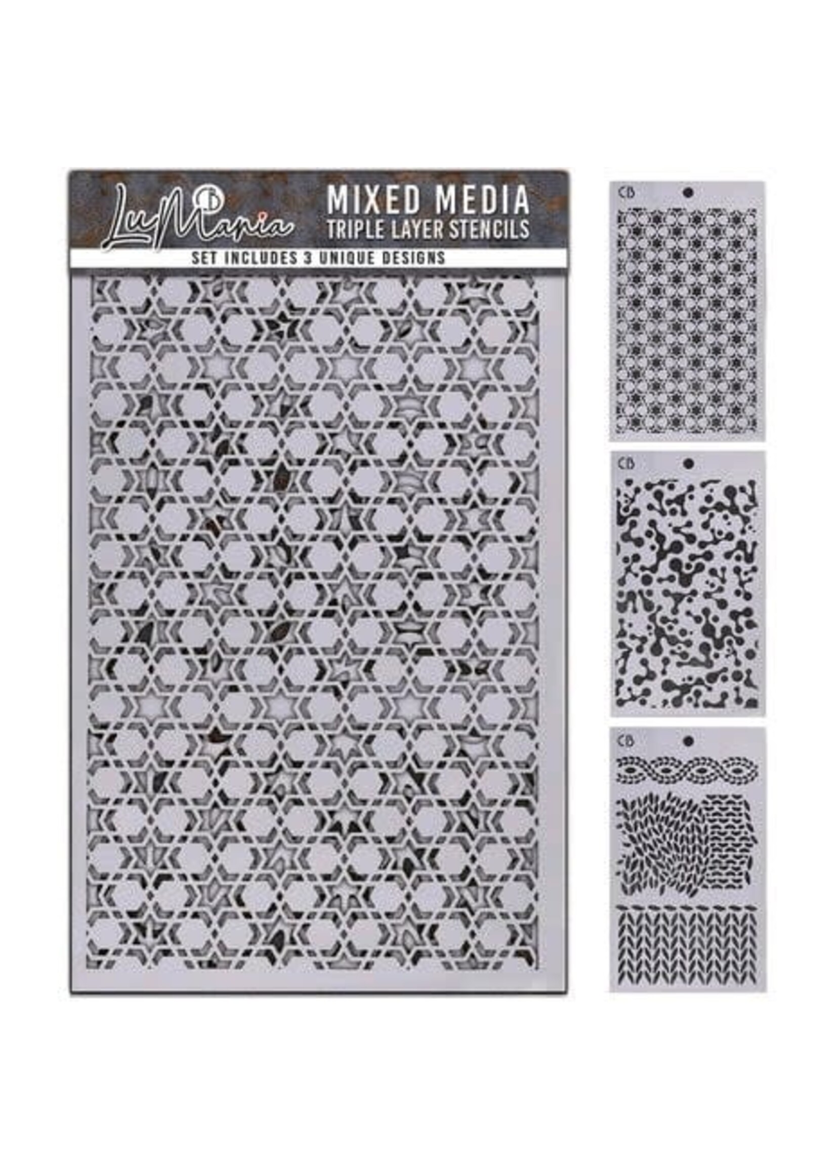 Stencil Mix Triple Layer Set #001 (MD001)
