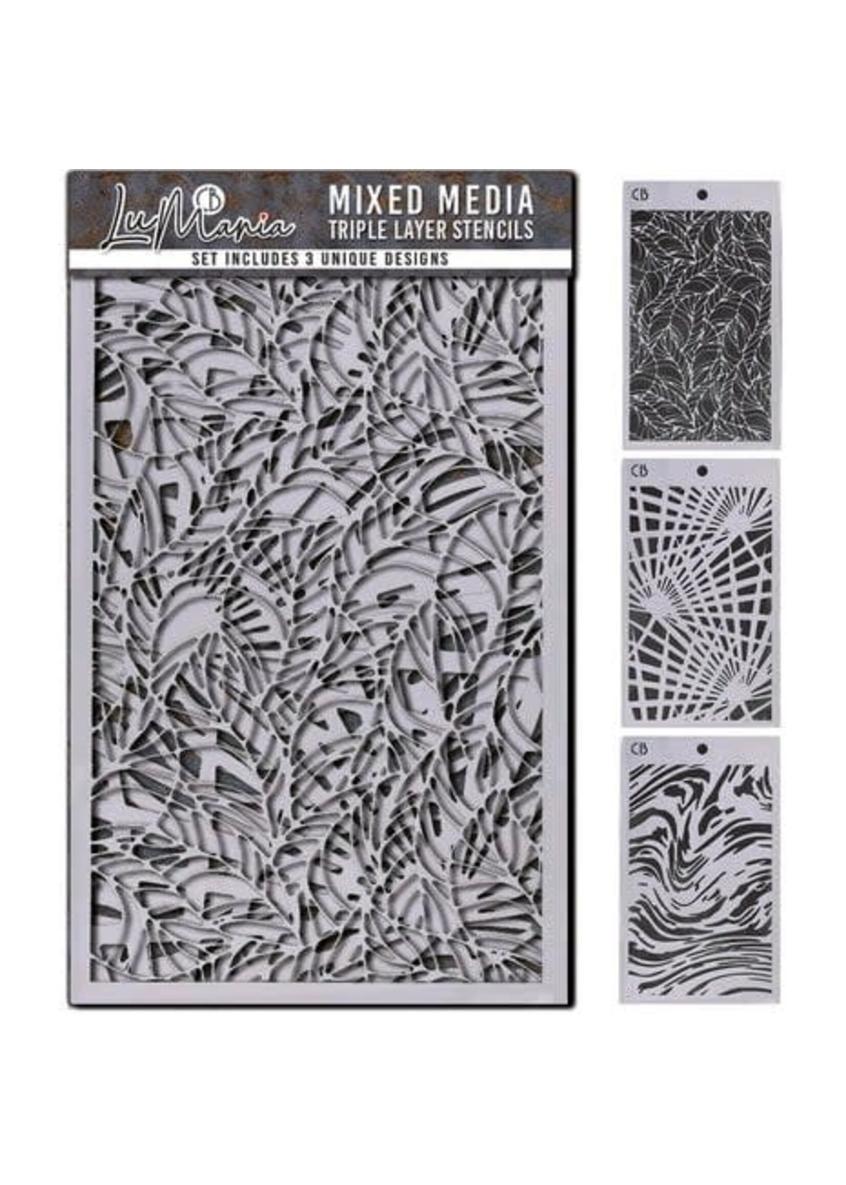 Stencil Mix Triple Layer Set #002 (MD002)