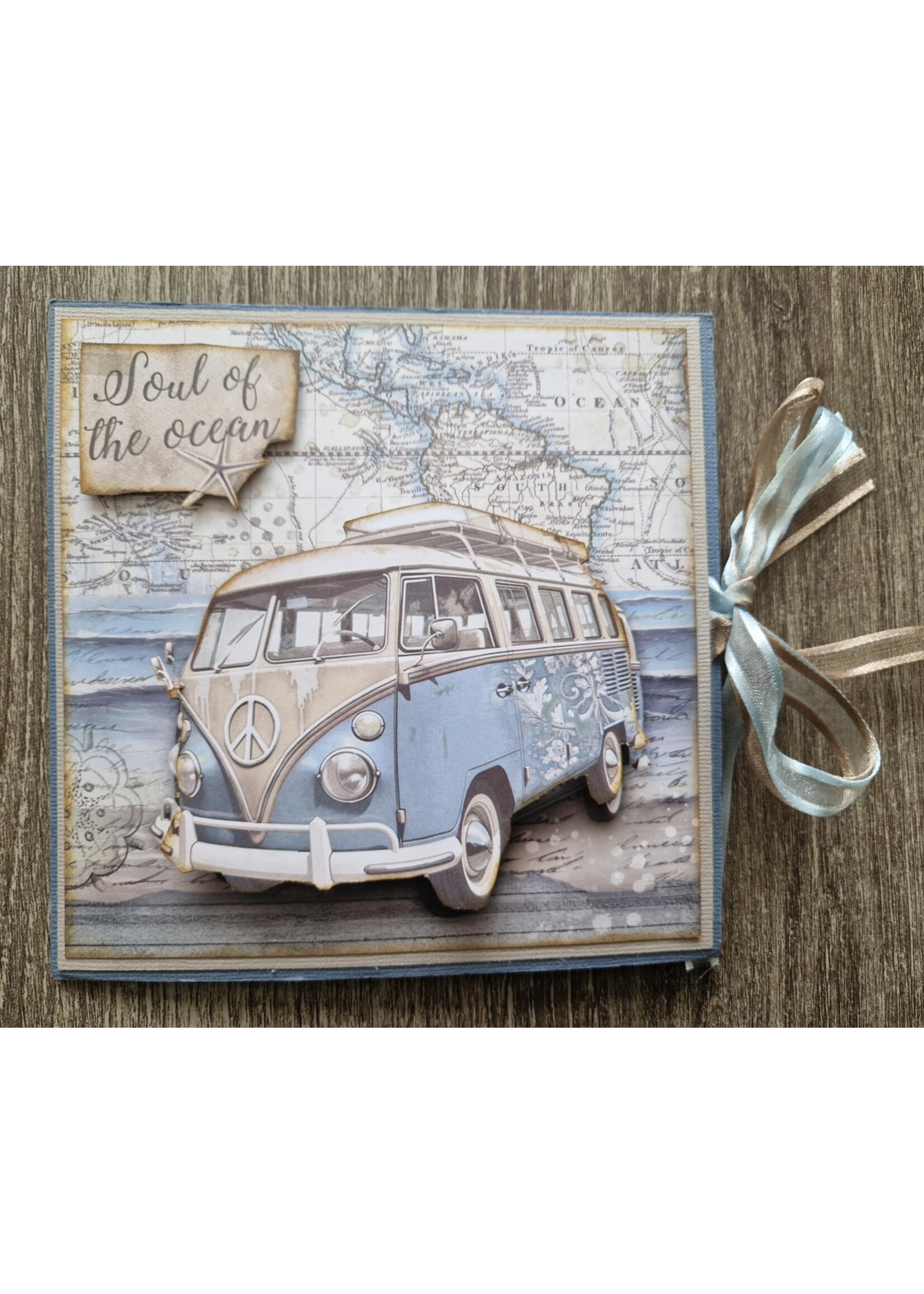 Volkswagenbus pop-up kaart Miranda