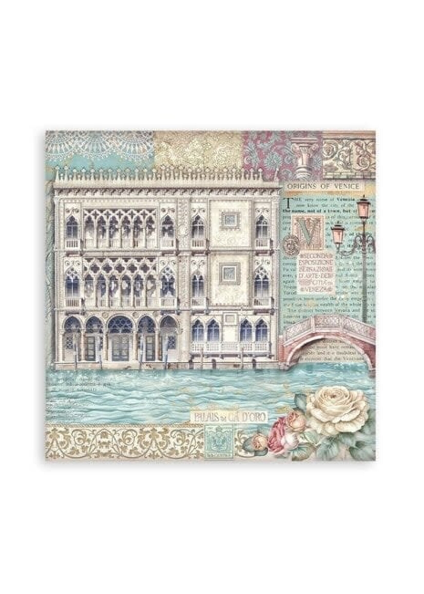 Venice City of Art 8x8 Inch Paper Pack Maxi (Single Face) (SBBSXB14)