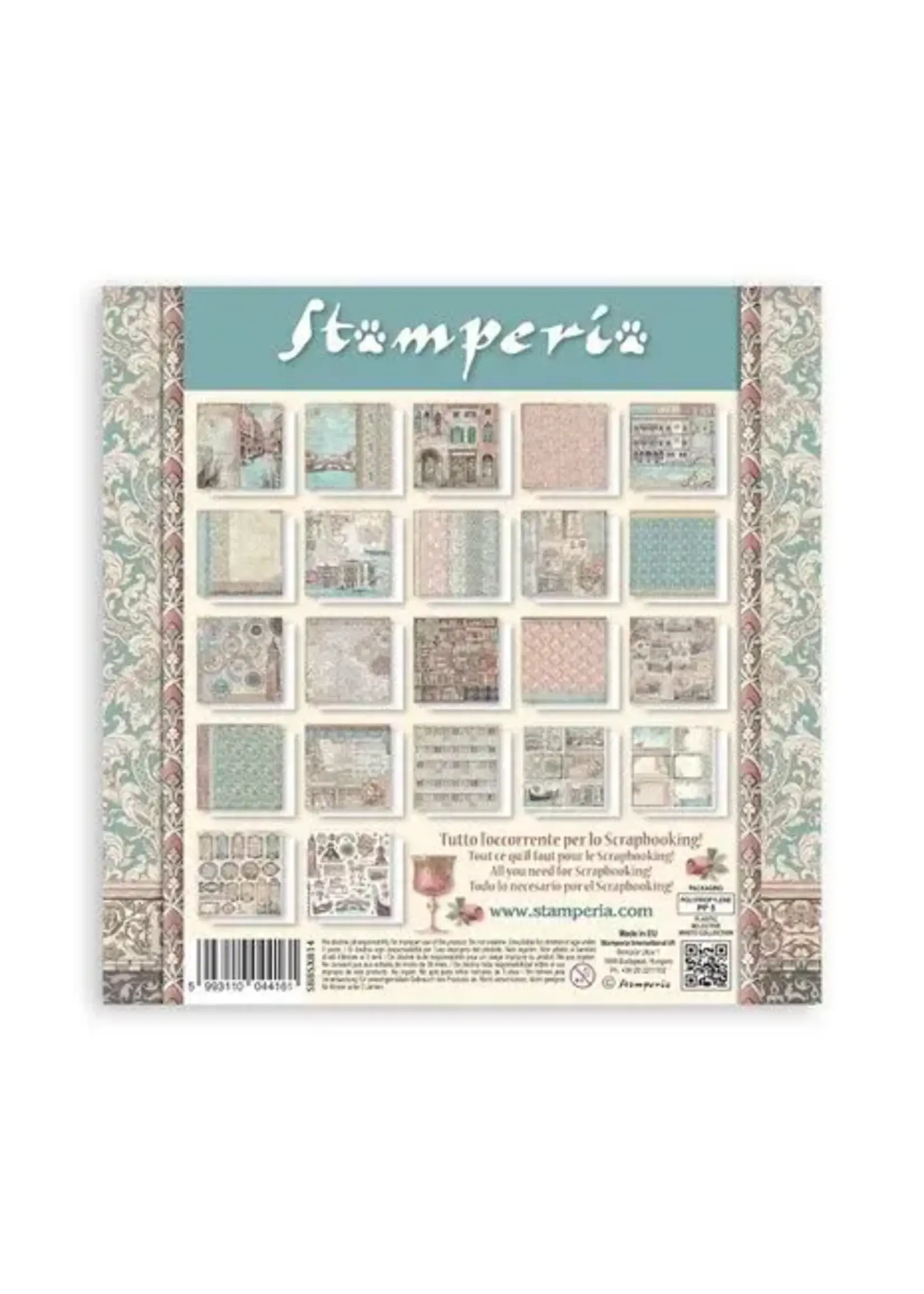 Venice City of Art 8x8 Inch Paper Pack Maxi (Single Face) (SBBSXB14)
